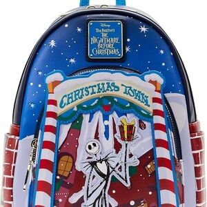 Loungefly x NBC Christmas Town Mini Backpack - Festive Frights
